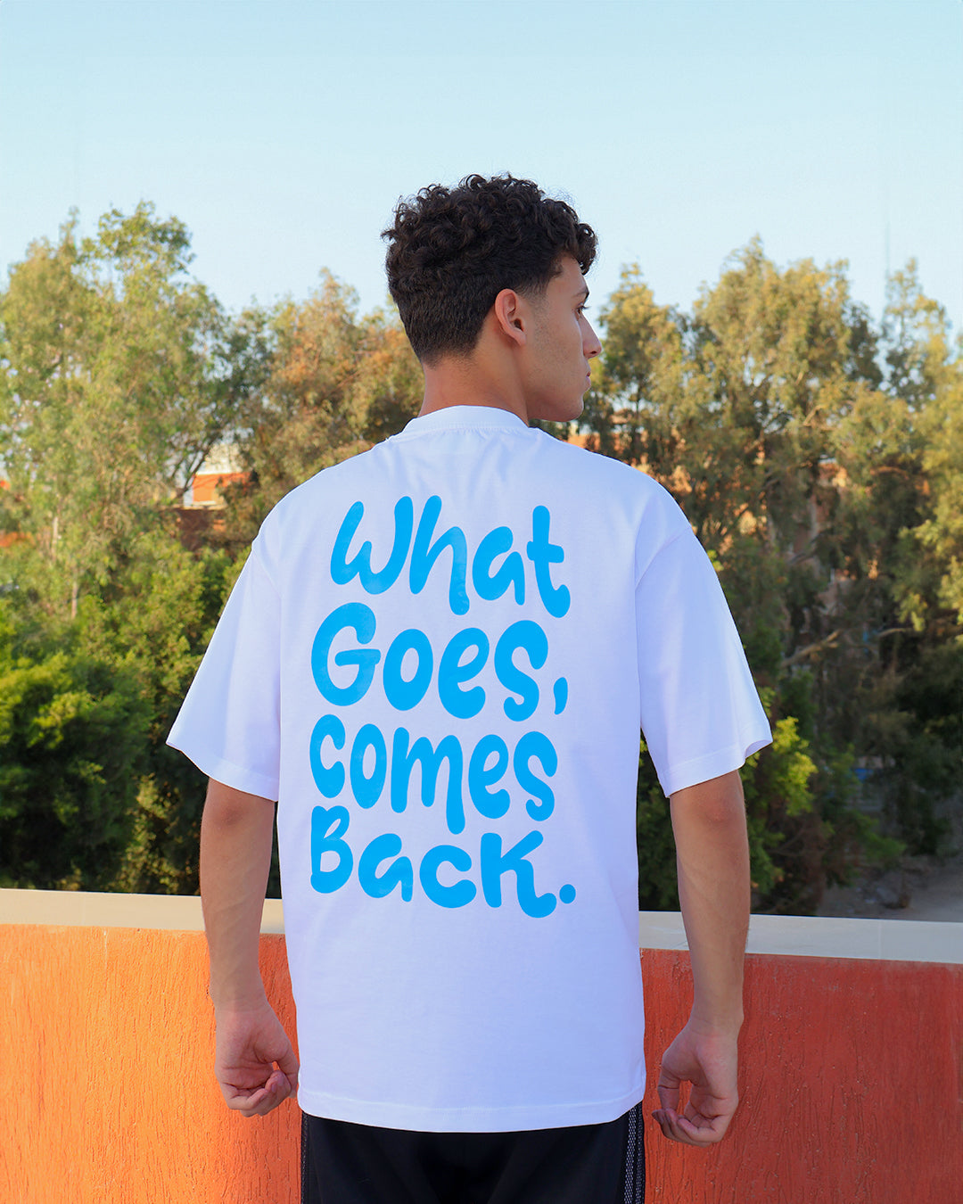 Oversized T-Shirt "BOOMERANG"