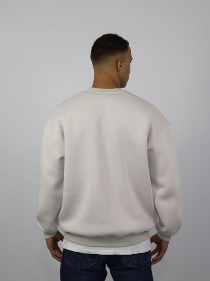 Oversized Crew-Neck Sweatshirt