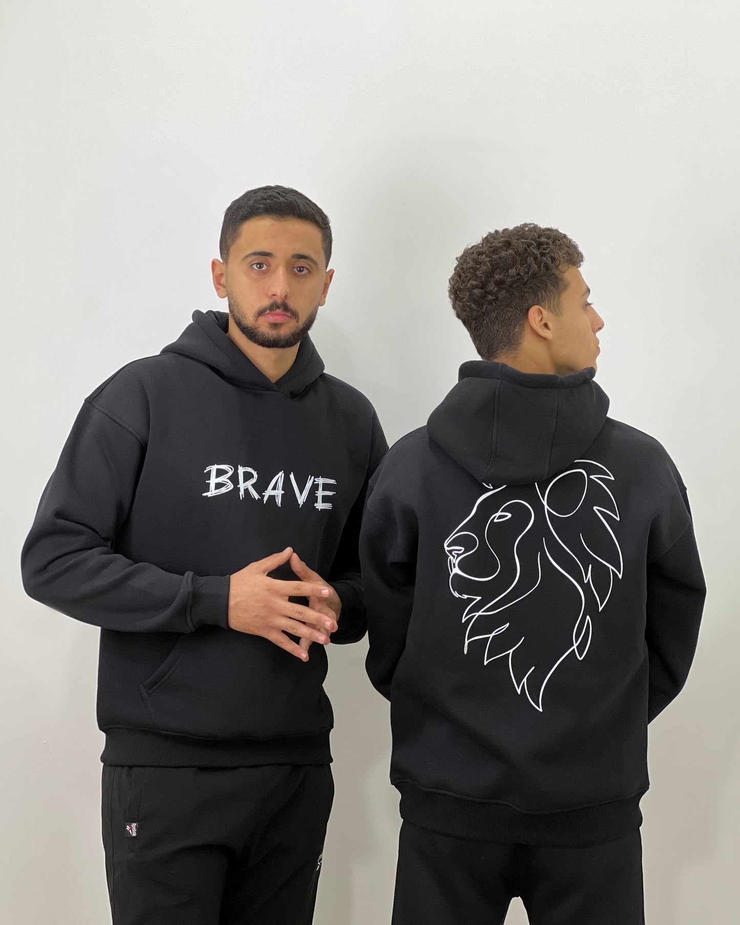 Oversized Hoodie "Brave"